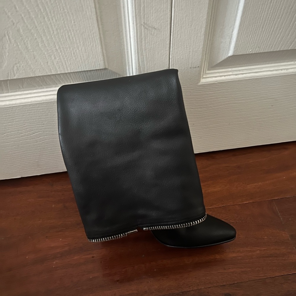 GUISEPPE ZANOTTI OVER KNEE BOOTS/ CAN BE WORN UNDER KNEE! 😁 SIZE 37.5 NWOT - Picture 11 of 13